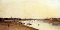 Lepine, Stanislas - The Pont National as Seen from Quai d'Ivry, Paris